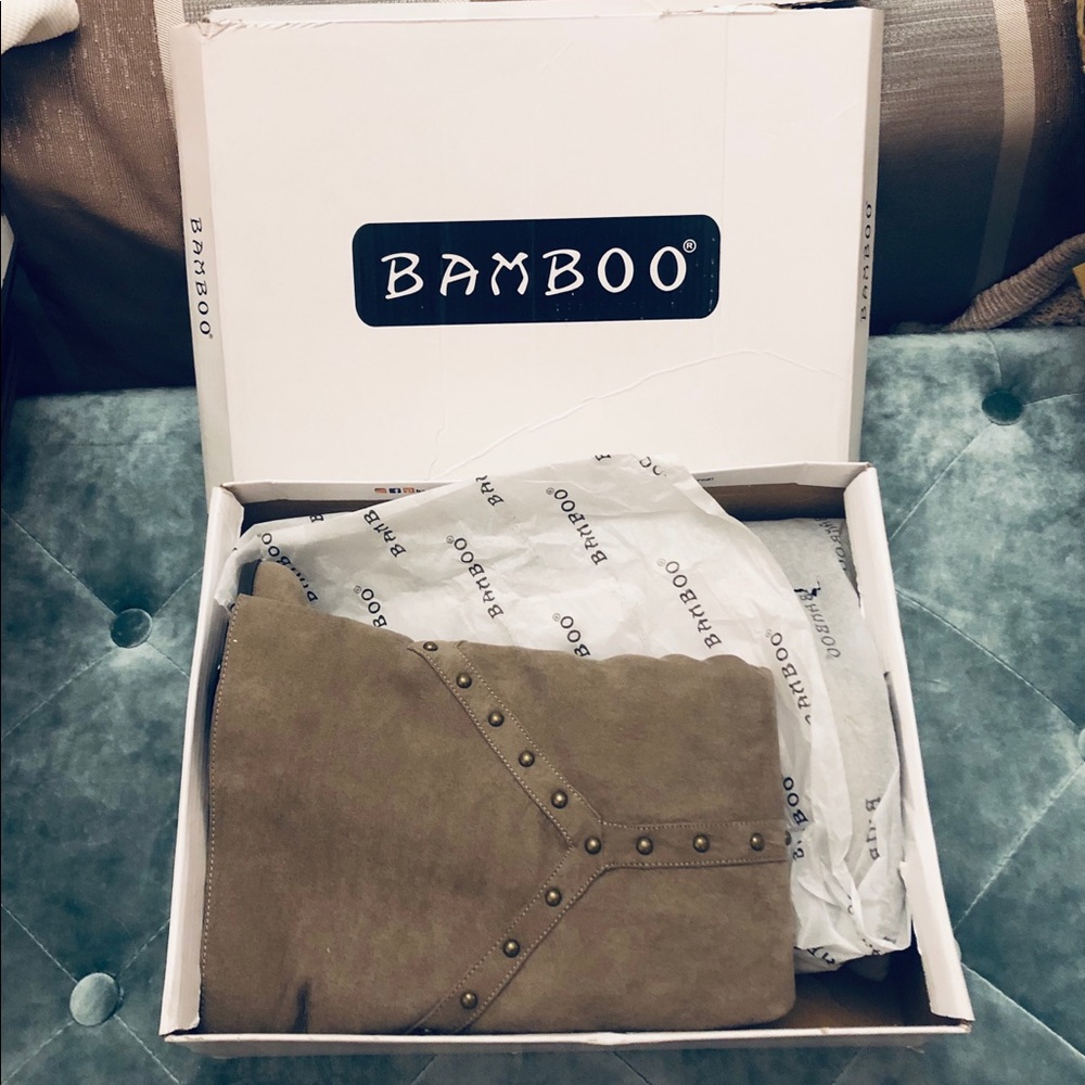 Bamboo Size 10 heeled boots BRAND NEW - Picture 3 of 6